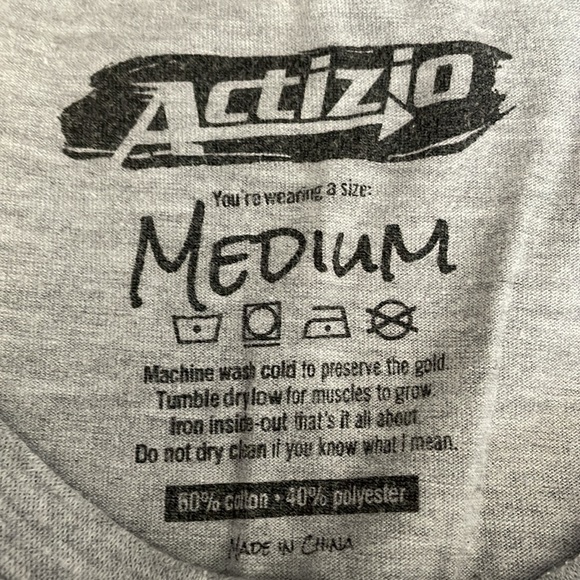 SWEAT ACTIVATED MENS GYM SHIRT - Picture 3 of 3
